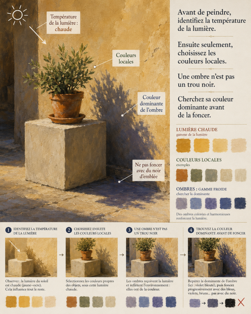 explication technique d'une mise en couleur