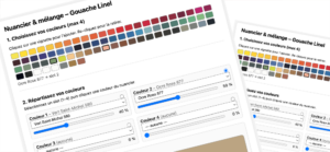 utilitaire permettant de simuler les mélanges de couleurs utilitaire permettant de simuler les mélanges de couleurs